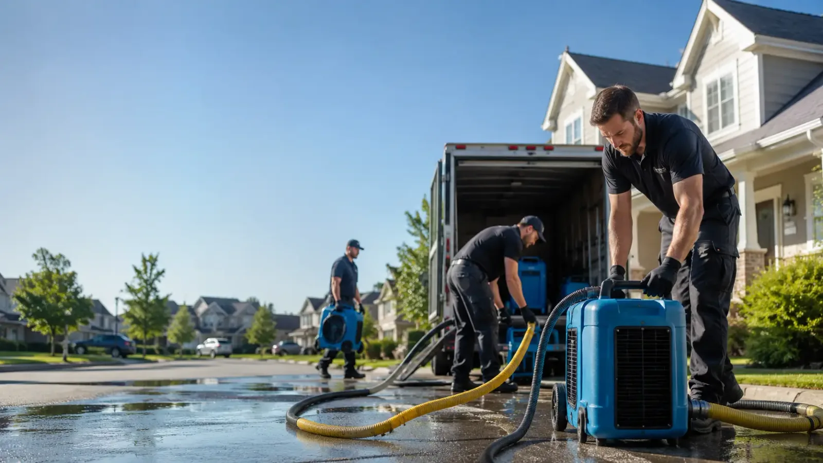Water Damage Mitigation in Orange, CA